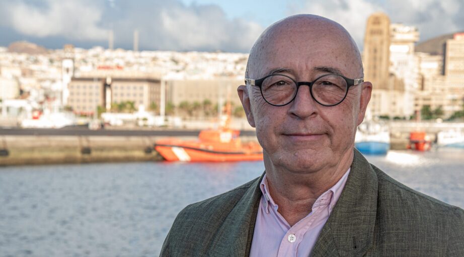 Pedro Suárez, presidente de la Autoridad Portuaria de Santa Cruz de Tenerife