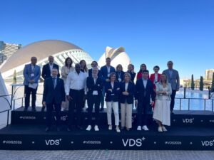 Representantes de Valenciaport y Fundación Valenciaport durante la apertura del PEIC 2026